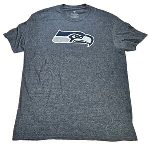 Men's Fanatics NFL Seattle Seahawks Size XL T-Shirt Gray